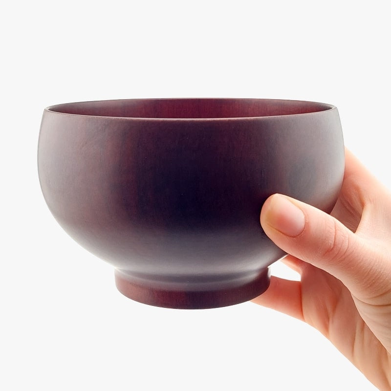 Japanische Holzschale - Kishu Nuri