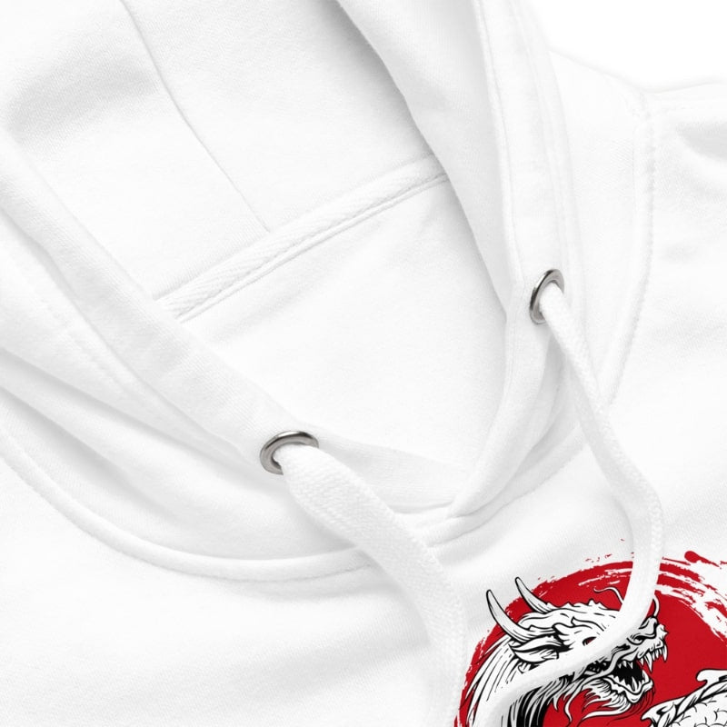 Japanische Hoodie - Dragon & Sun