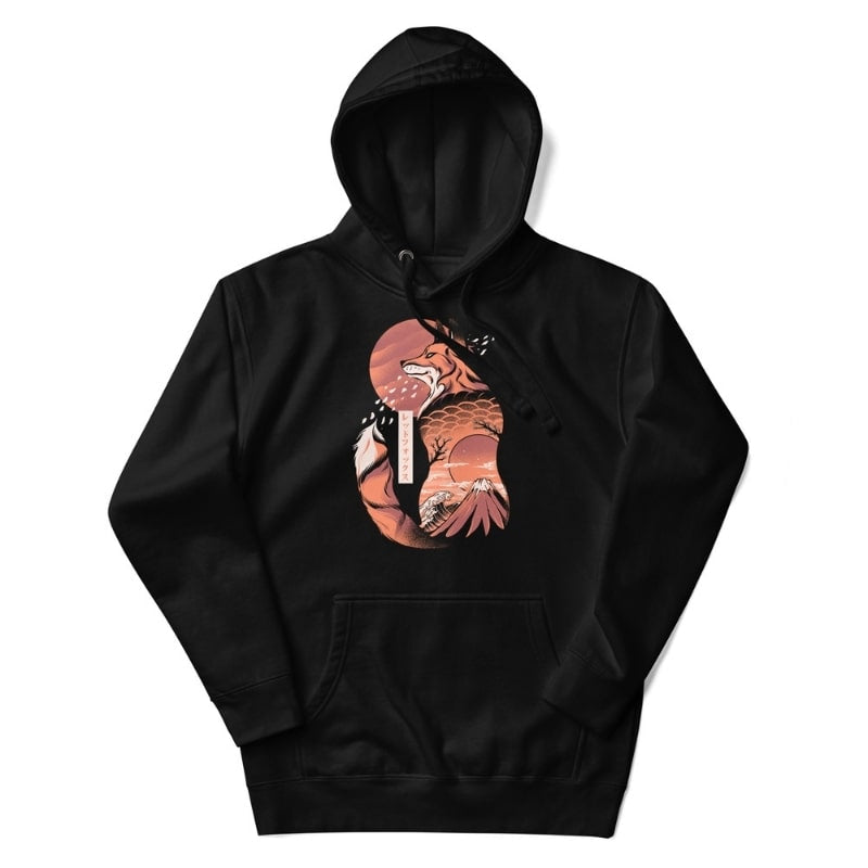 Japanische Hoodie - Fuchs S