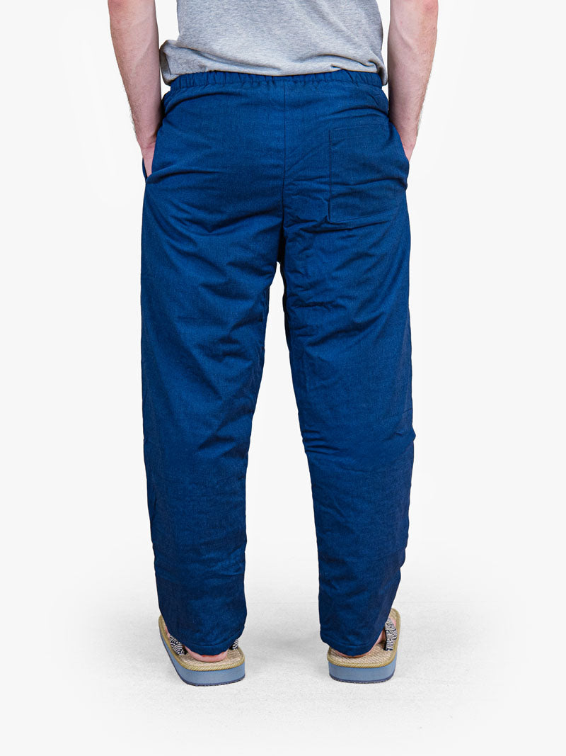 Japanische Hose Herren – Gesteppte Blaue