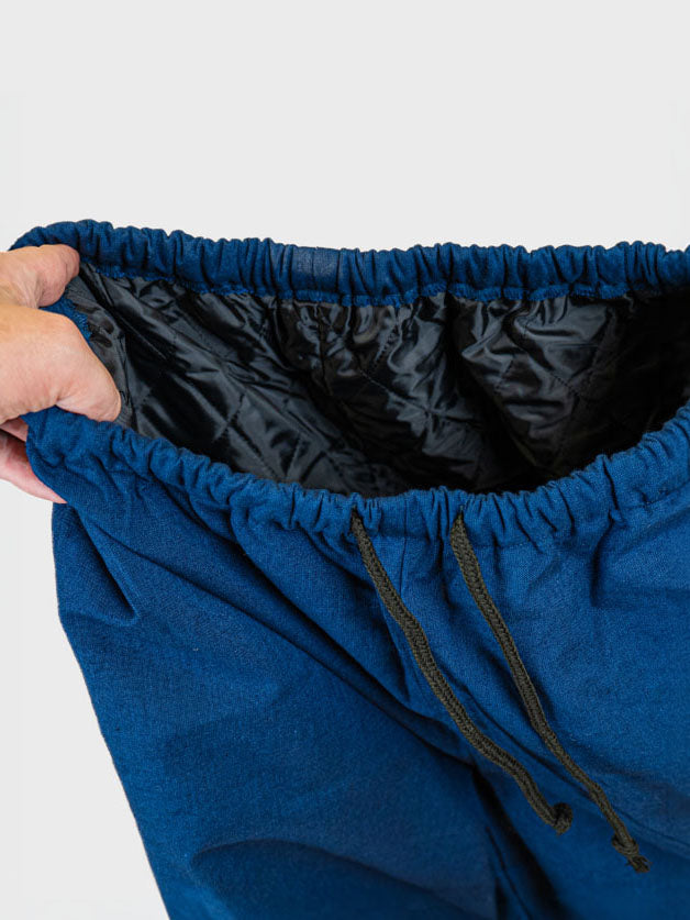Japanische Hose Herren – Gesteppte Blaue