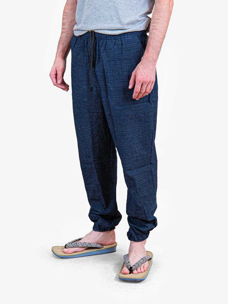 Japanische Hose Herren – Nachtblaue Kōshi-Karo