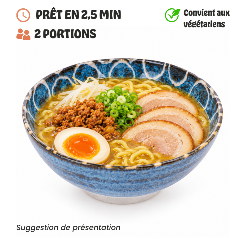 Japanische Instant-Ramen Hokkaido – Curry