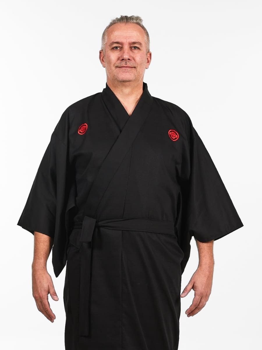 Japanische Kimono Herren - Samurai Einheitsgröße