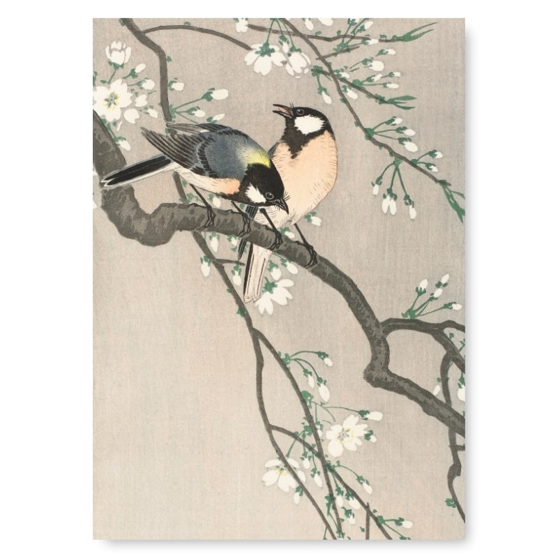 Japanische Kirschblüte Wandbild A3