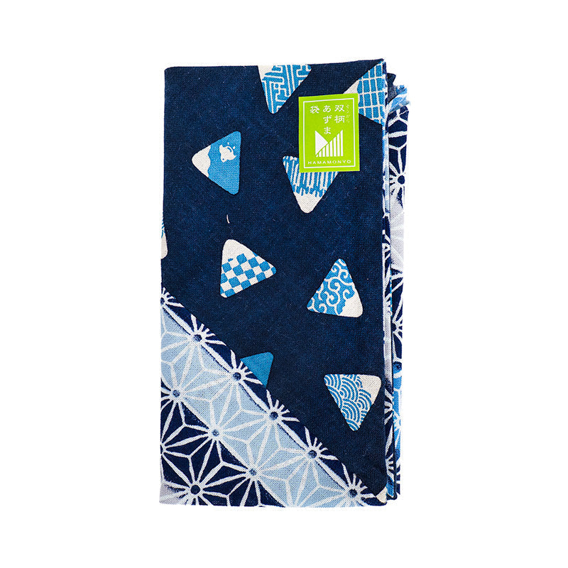 Japanische Knotentasche Azuma Bukuro Indigo