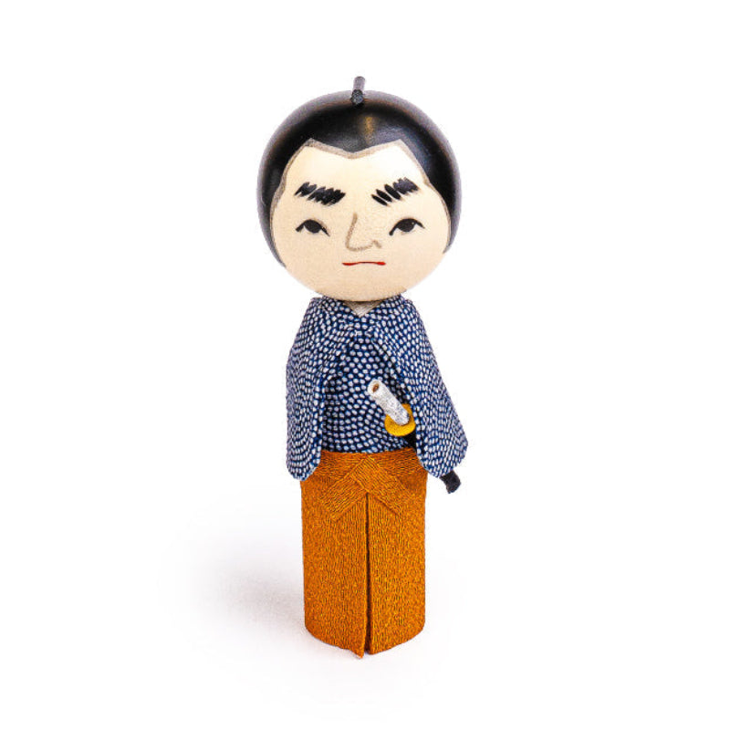Japanische Kokeshi Puppe - Samurai