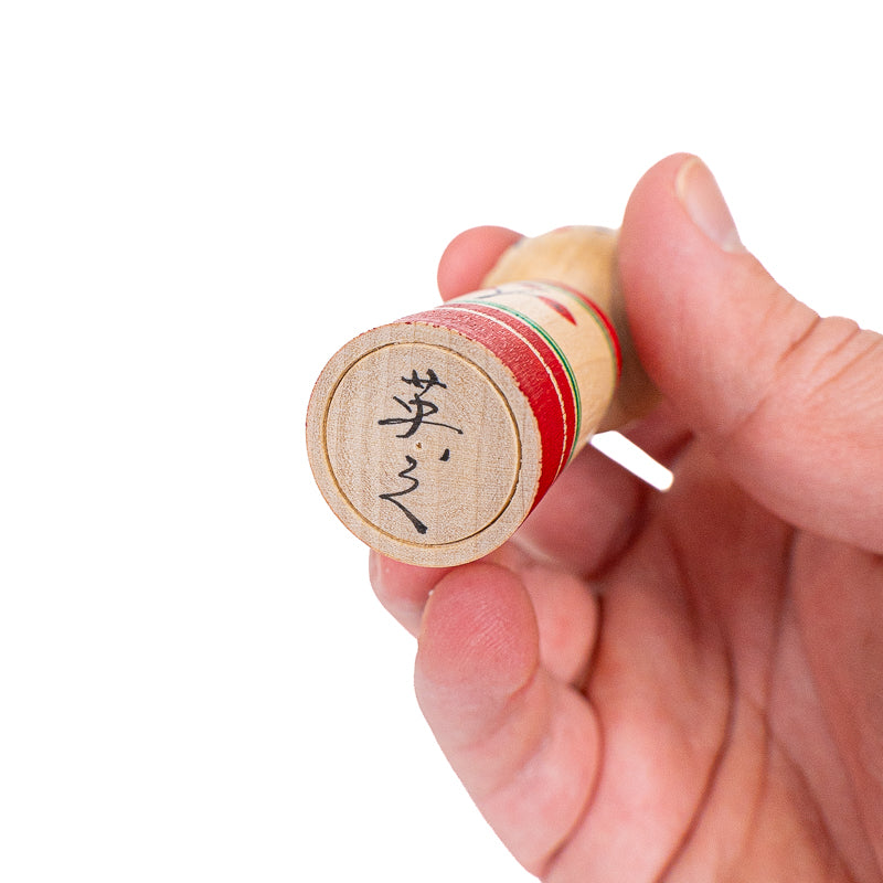 Japanische Kokeshi-Puppe - Umeko Pflaumenblüte - 7,5 cm