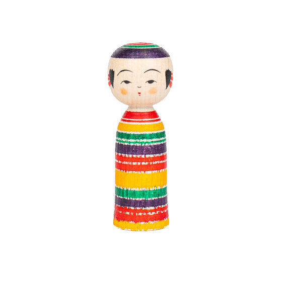 Japanische Kokeshi-Puppe - Yajiro Tsukuritsuke - 6 cm