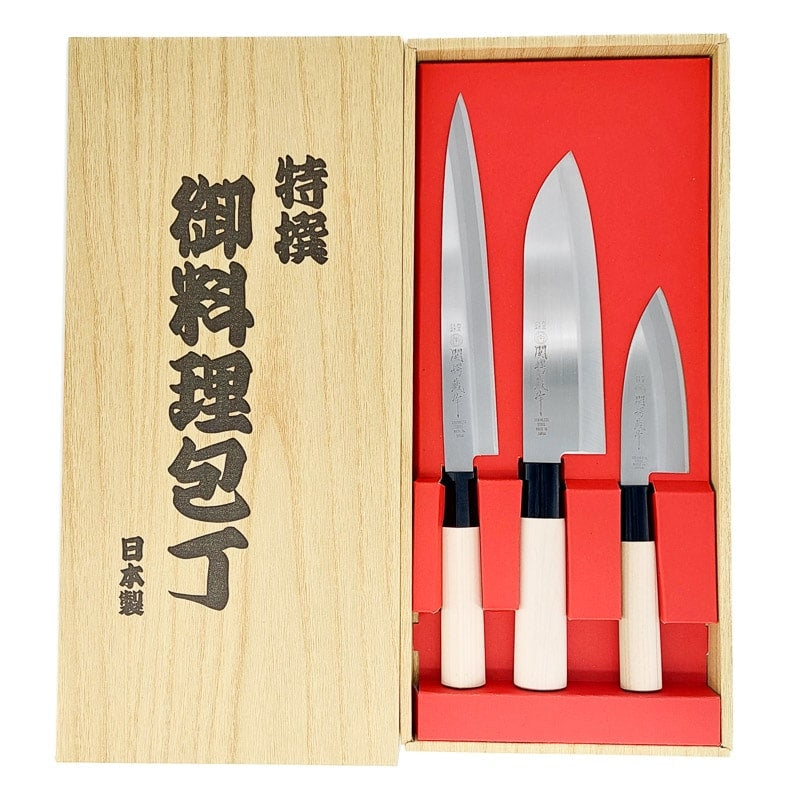 Japanische Küchenmesser - Set