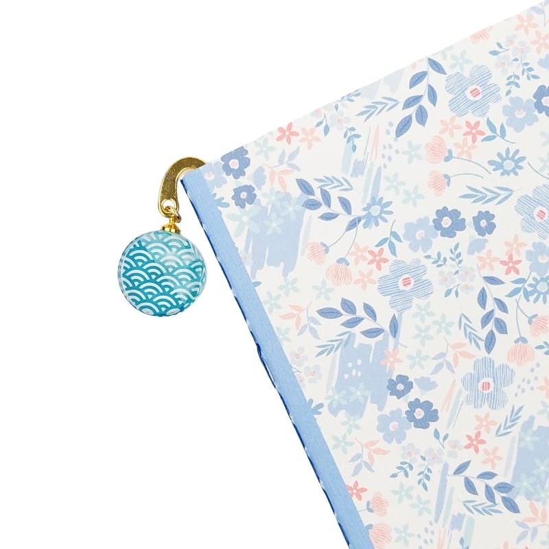 Japanische Lesezeichen – Seigaiha