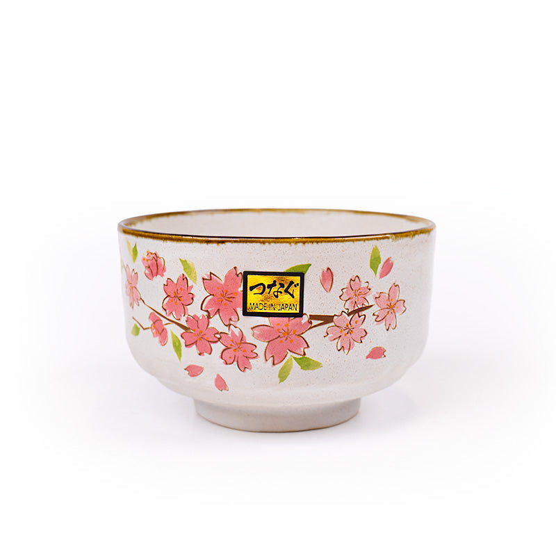 Japanische Matcha-Schale Kirschblüten