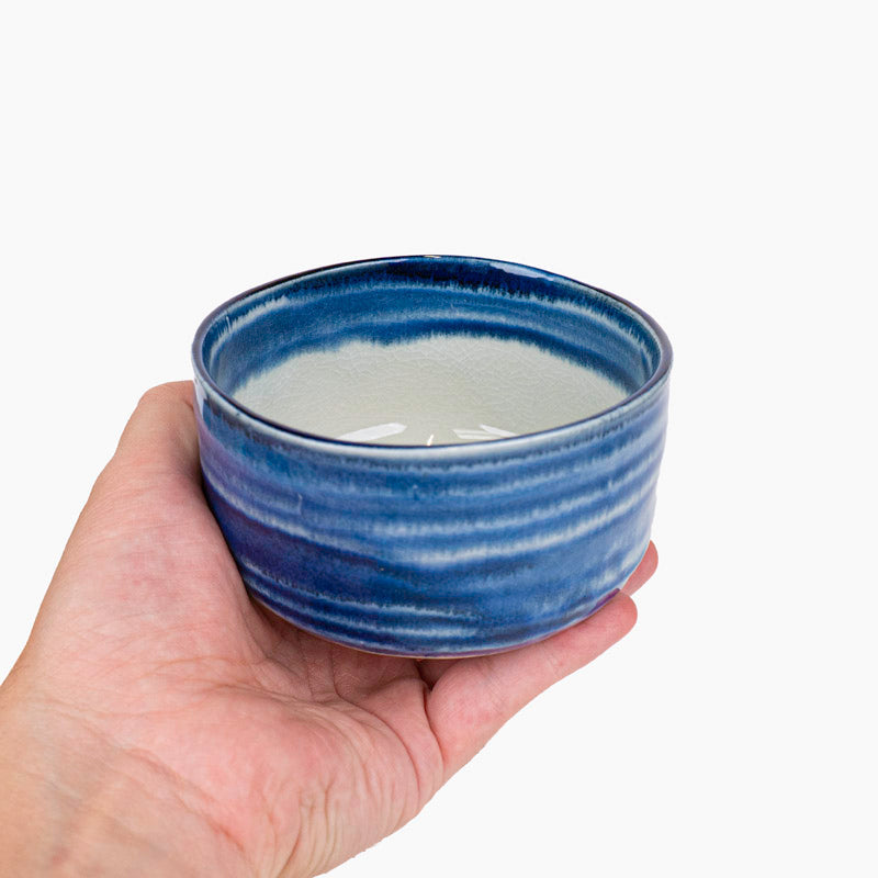 Japanische Matcha Schale – Kobaltblau