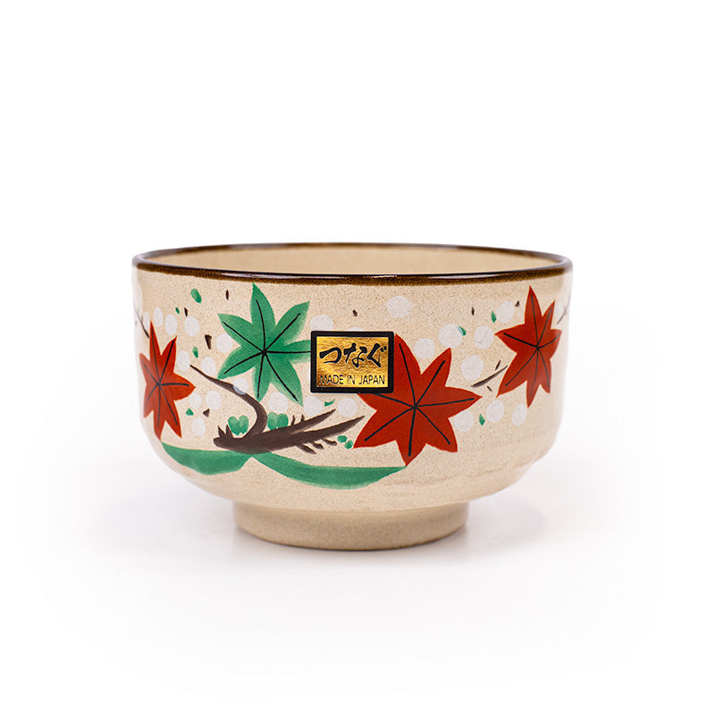 Japanische Matcha-Schale Momiji