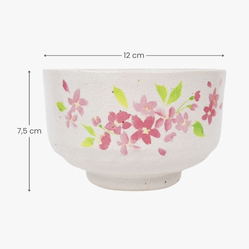 Japanische Matcha-Schale - Sakura Rosa