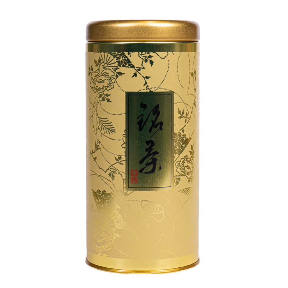 Japanische Metall-Teedose - Gentaku Gold
