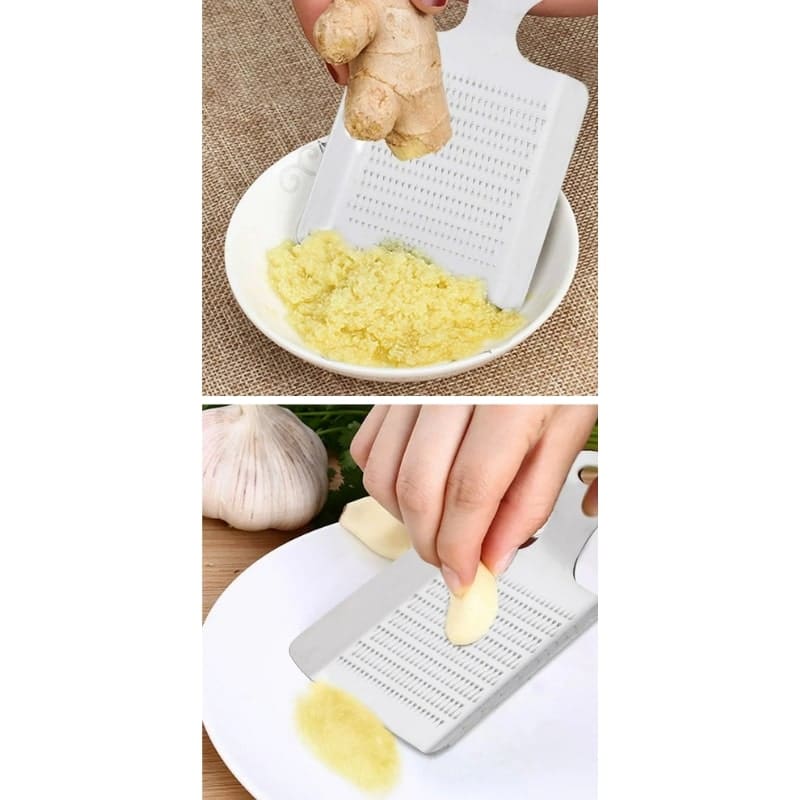 Japanische Mini-Reibe Oroshigane aus Edelstahl