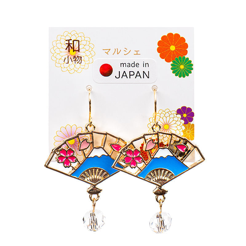 Japanische Ohrringe - Fuji Sensu