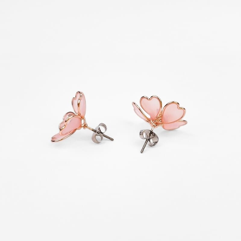 Japanische Ohrringe Sakura