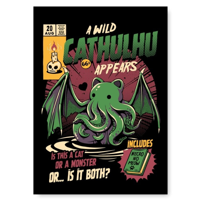 Japanische Poster - Cathulhu A3