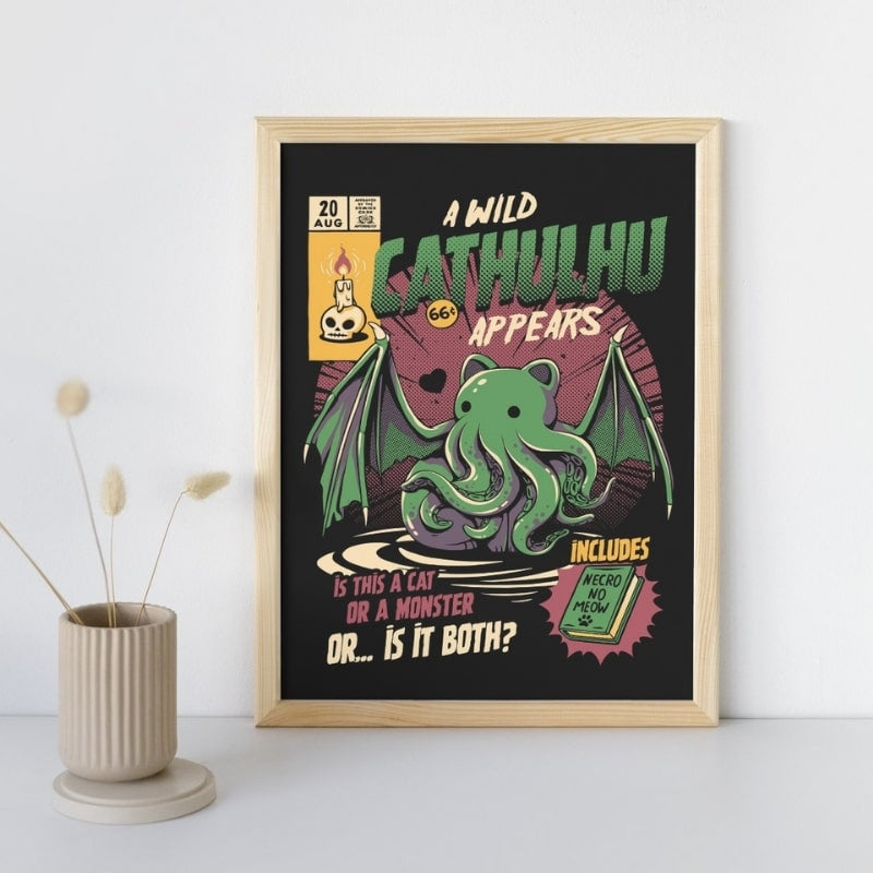 Japanische Poster - Cathulhu A3
