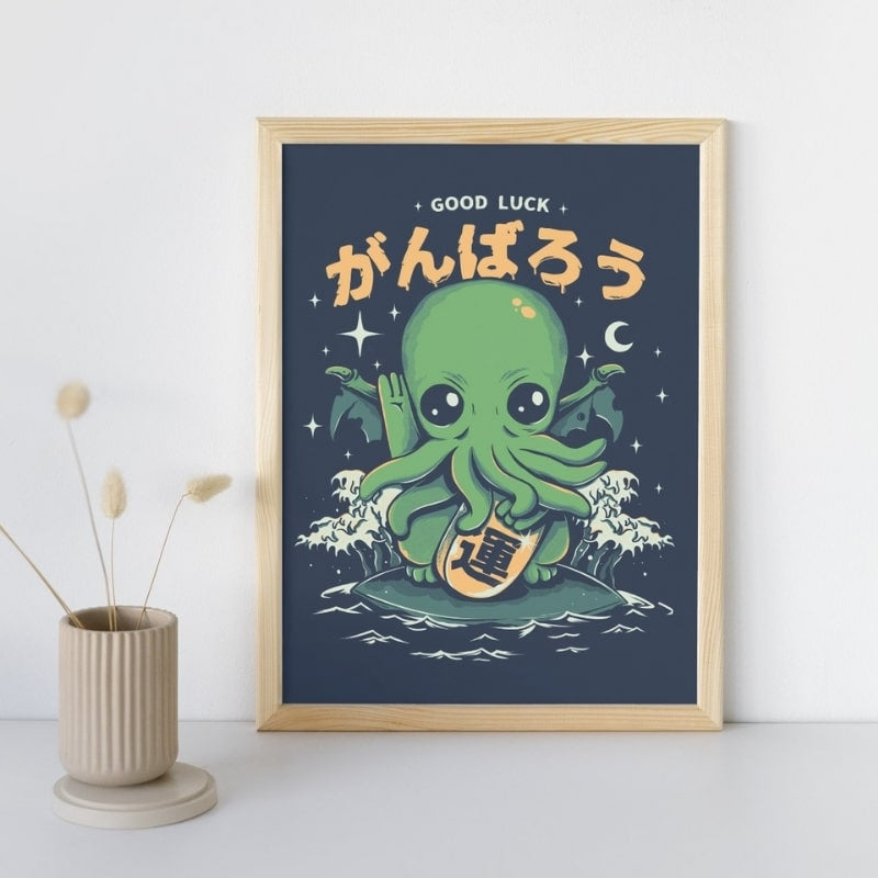 Japanische Poster - Good Luck A3