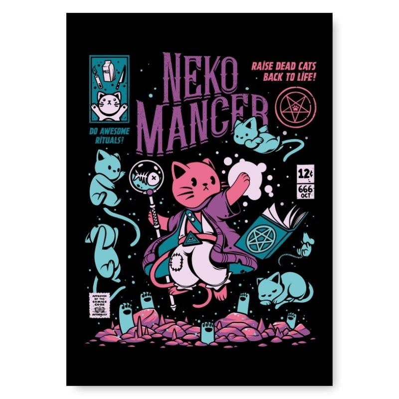 Japanische Poster - Nekomancer A3
