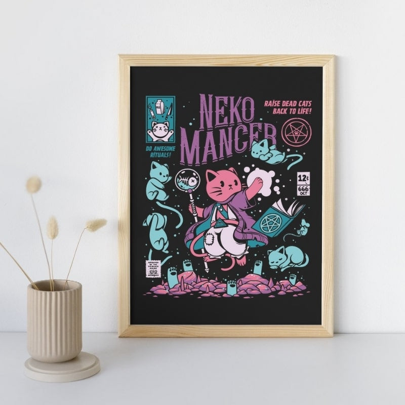 Japanische Poster - Nekomancer A3