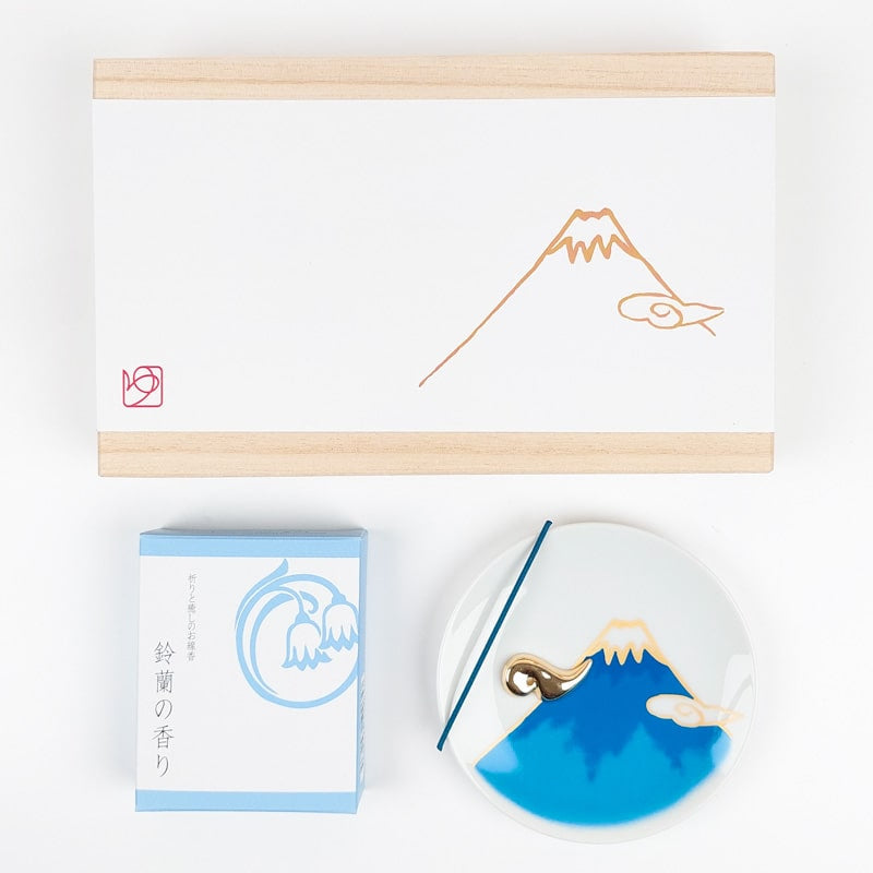 Japanische Räucherstäbchen Set - Mount Fuji