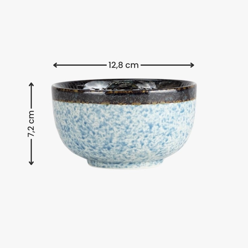 Japanische Reisschale - Nami