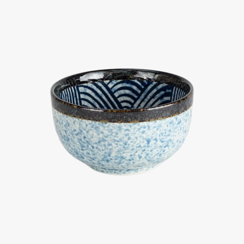 Japanische Reisschale - Nami