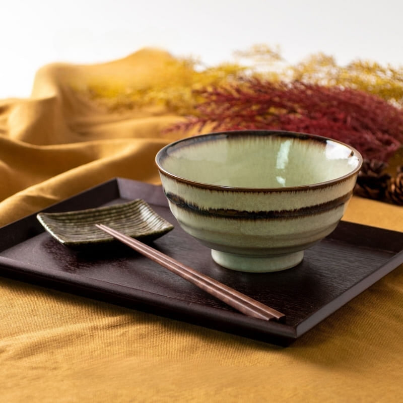 Japanische Reisschale - Wasabi