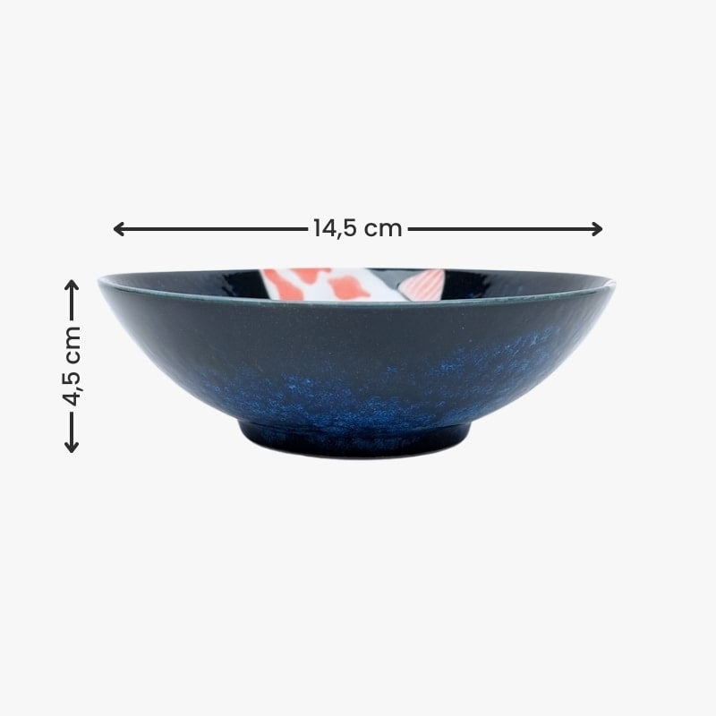 Japanische Schale - Koi-Karpfen