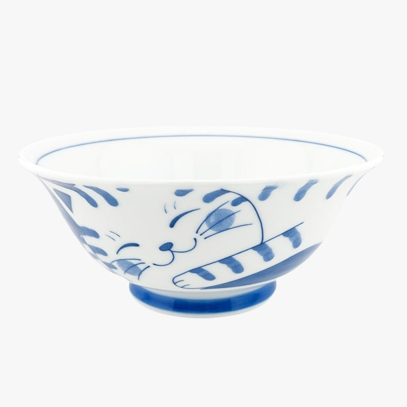 Japanische Schüssel - Neko Blau