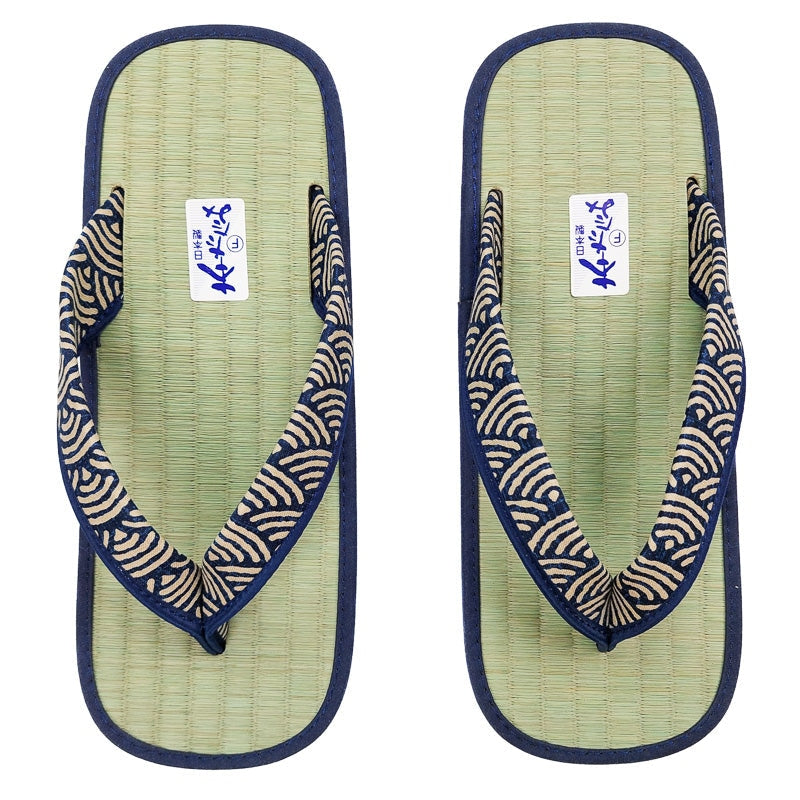Japanische Schuhe Zori - Seigaiha