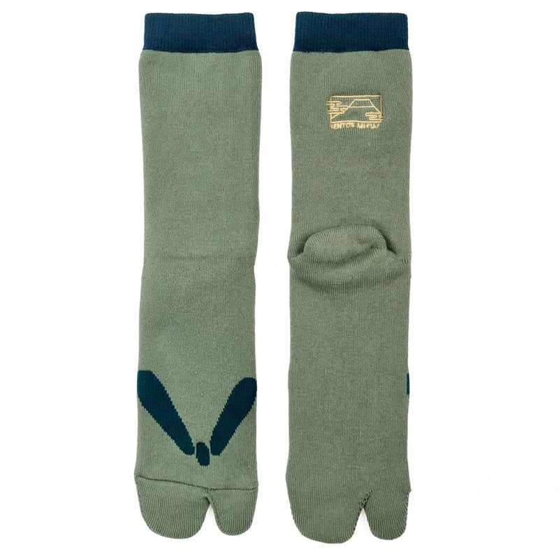 Japanische Socken Flip-Flops - Grün EU 37-42