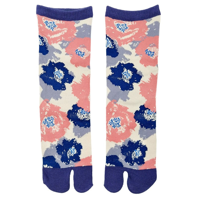 Japanische Socken - Kamelie EU 36-40