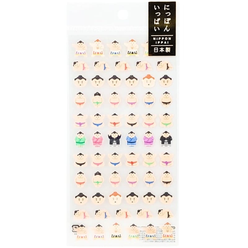 Japanische Sticker Mini-Sumo