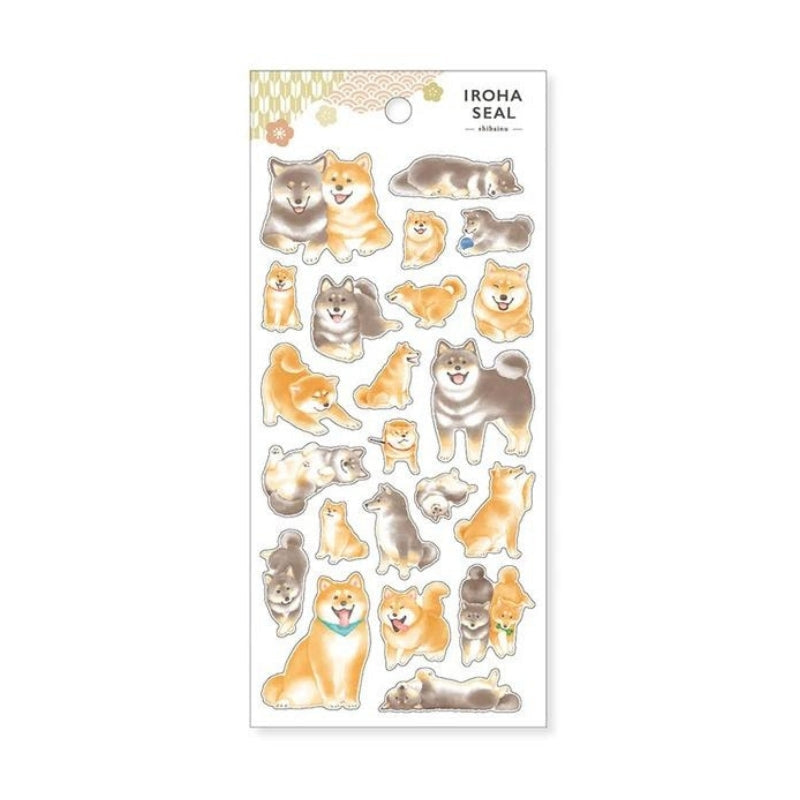 Japanische Sticker - Shiba Inu