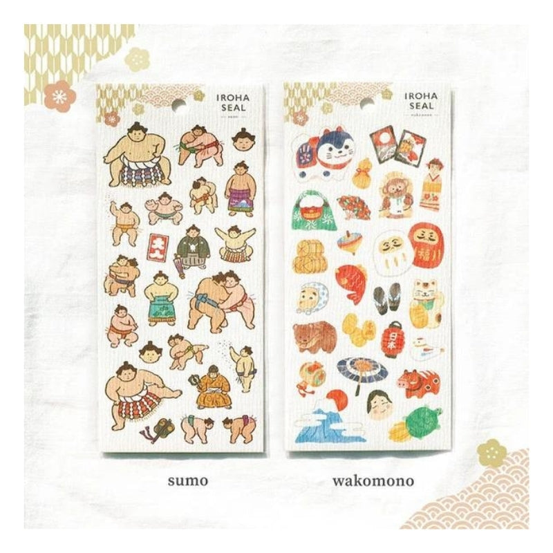Japanische Sumo-Sticker