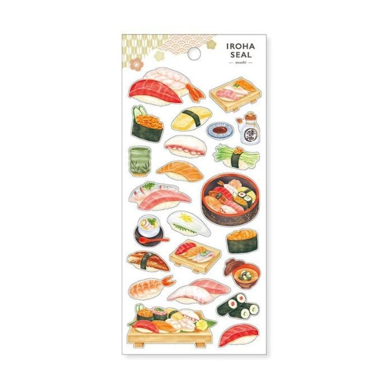 Japanische Sushi-Sticker