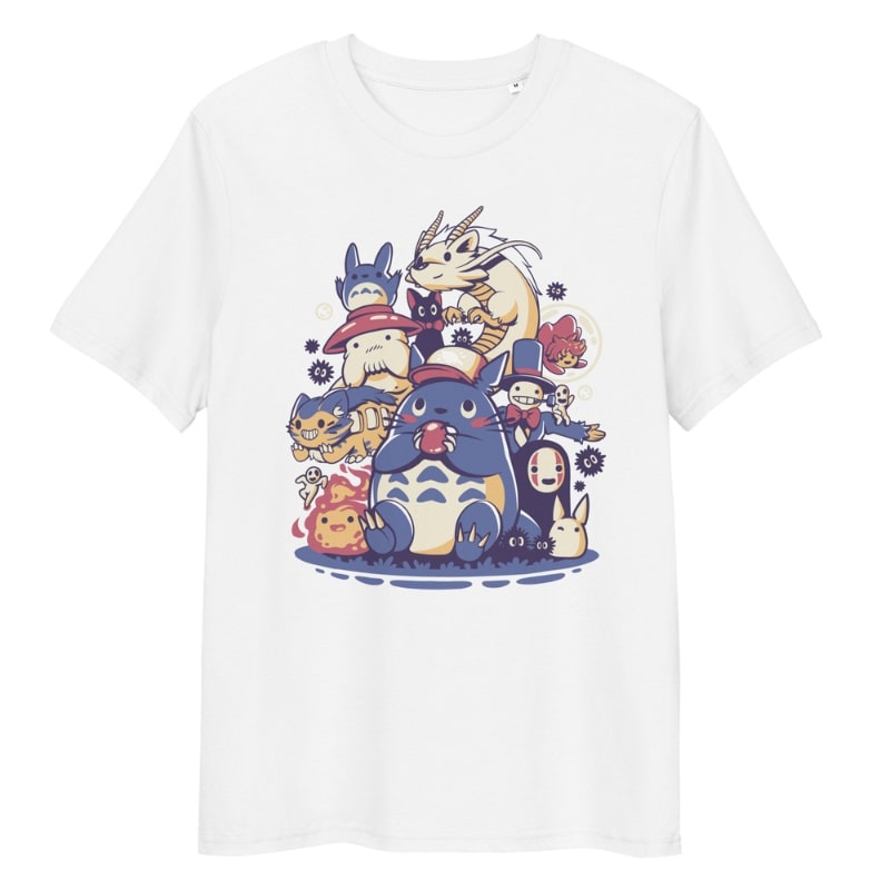 Japanische T-Shirt - Fantastische Kreaturen S