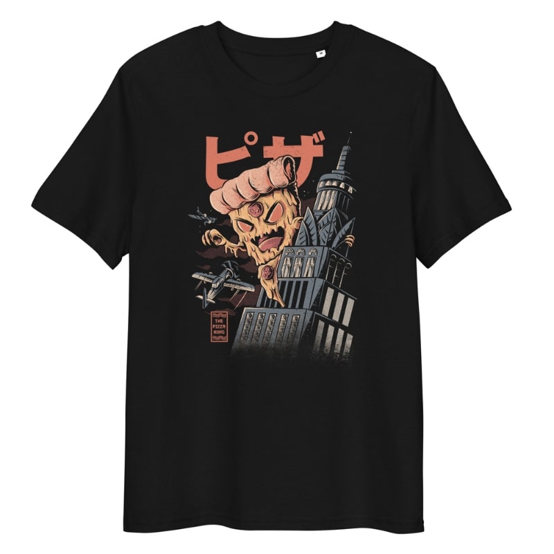 Japanische T-Shirt - Godpizza S