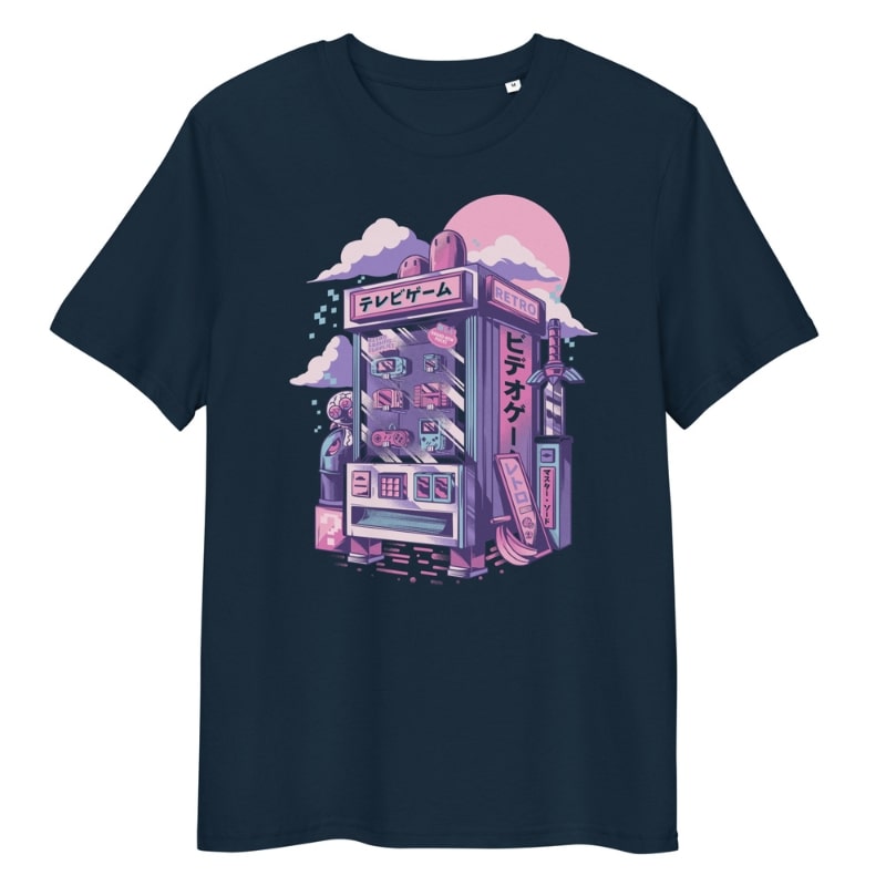 Japanische T-Shirt - Retro Gaming S