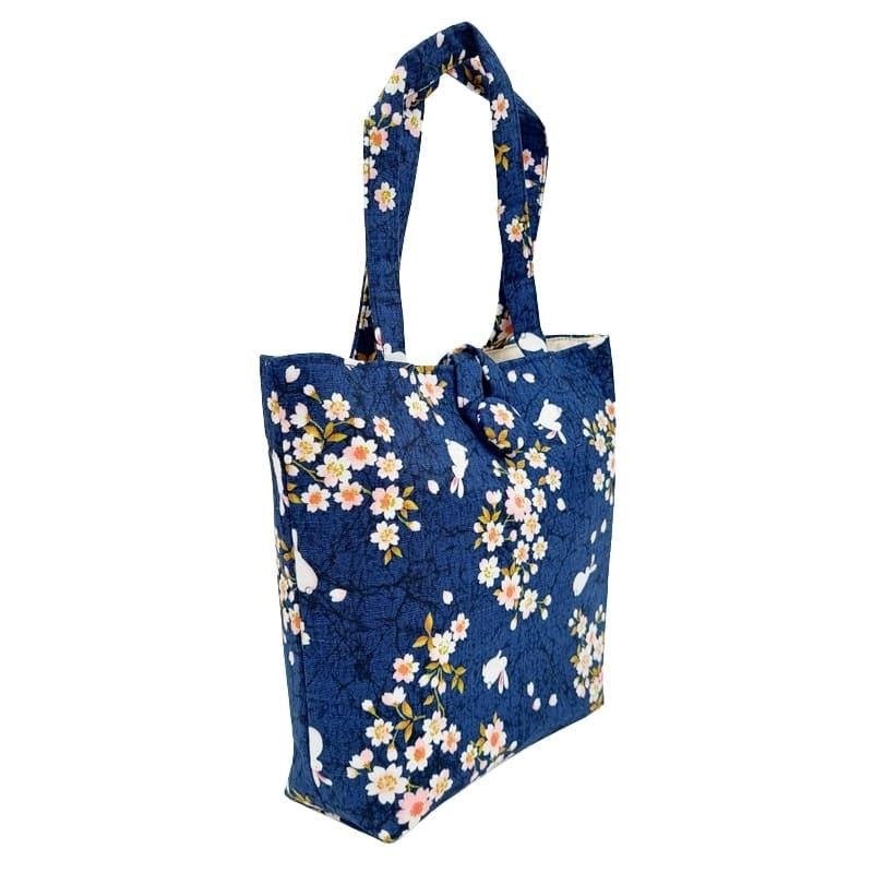 Japanische Tasche - Usagi Sakura Blau