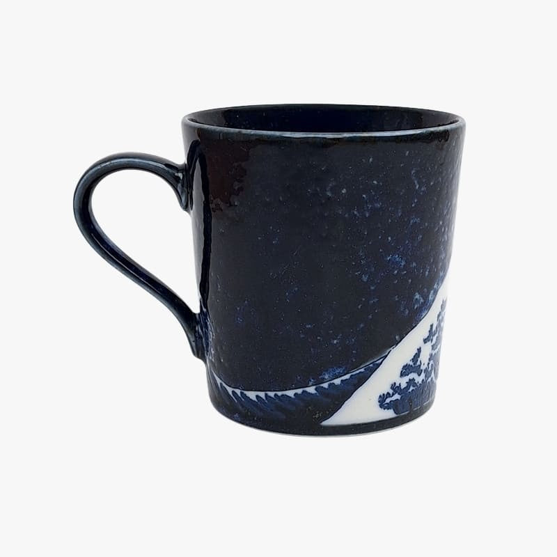 Japanische Tasse - Kanagawa Blau