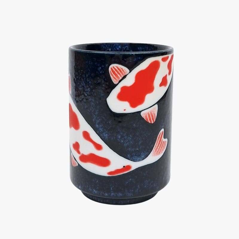 Japanische Tasse – Koi-Karpfen