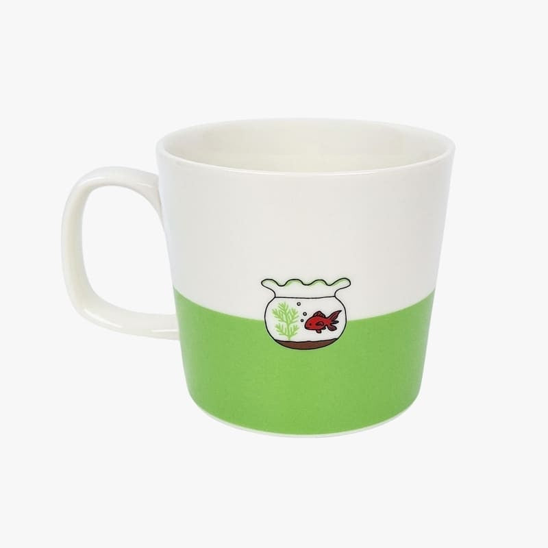 Japanische Tasse Mikeneko ’Kangaetokune’
