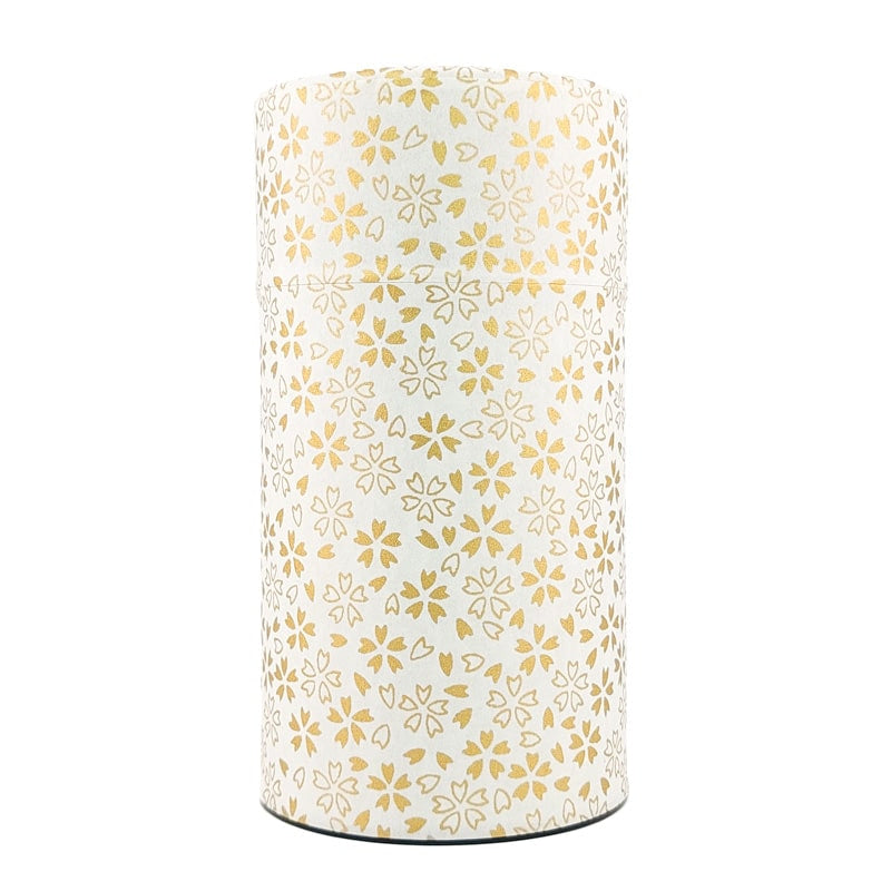 Japanische Teedose - Sakura Gold
