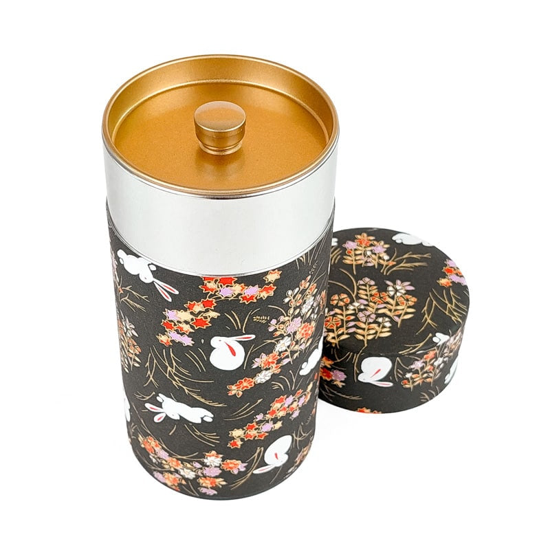 Japanische Teedose - Washi Usagi